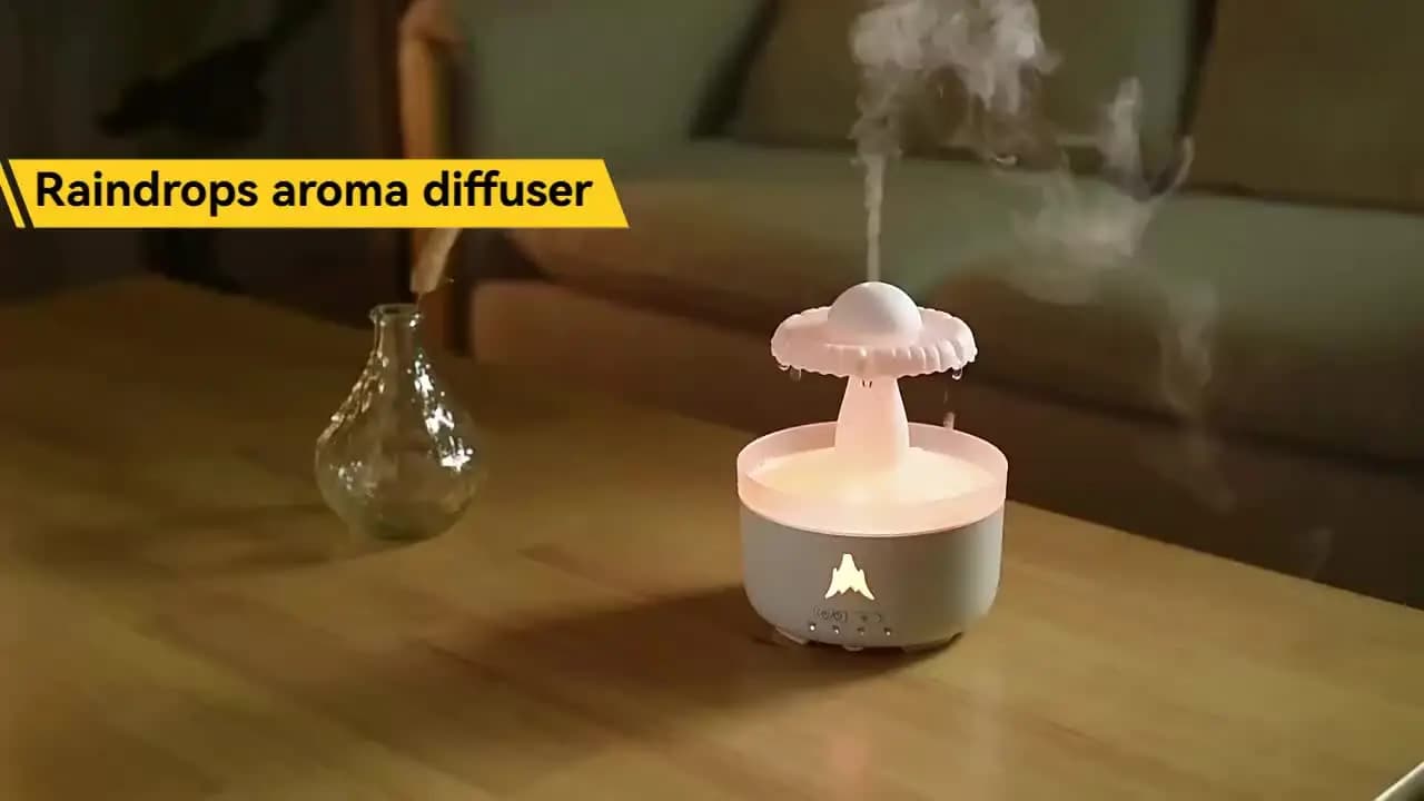 新しらずぶ濡れアロマディフューザー 家庭用 大容量ミスト 卓上加湿器 クリエイティブアロマディフューザー