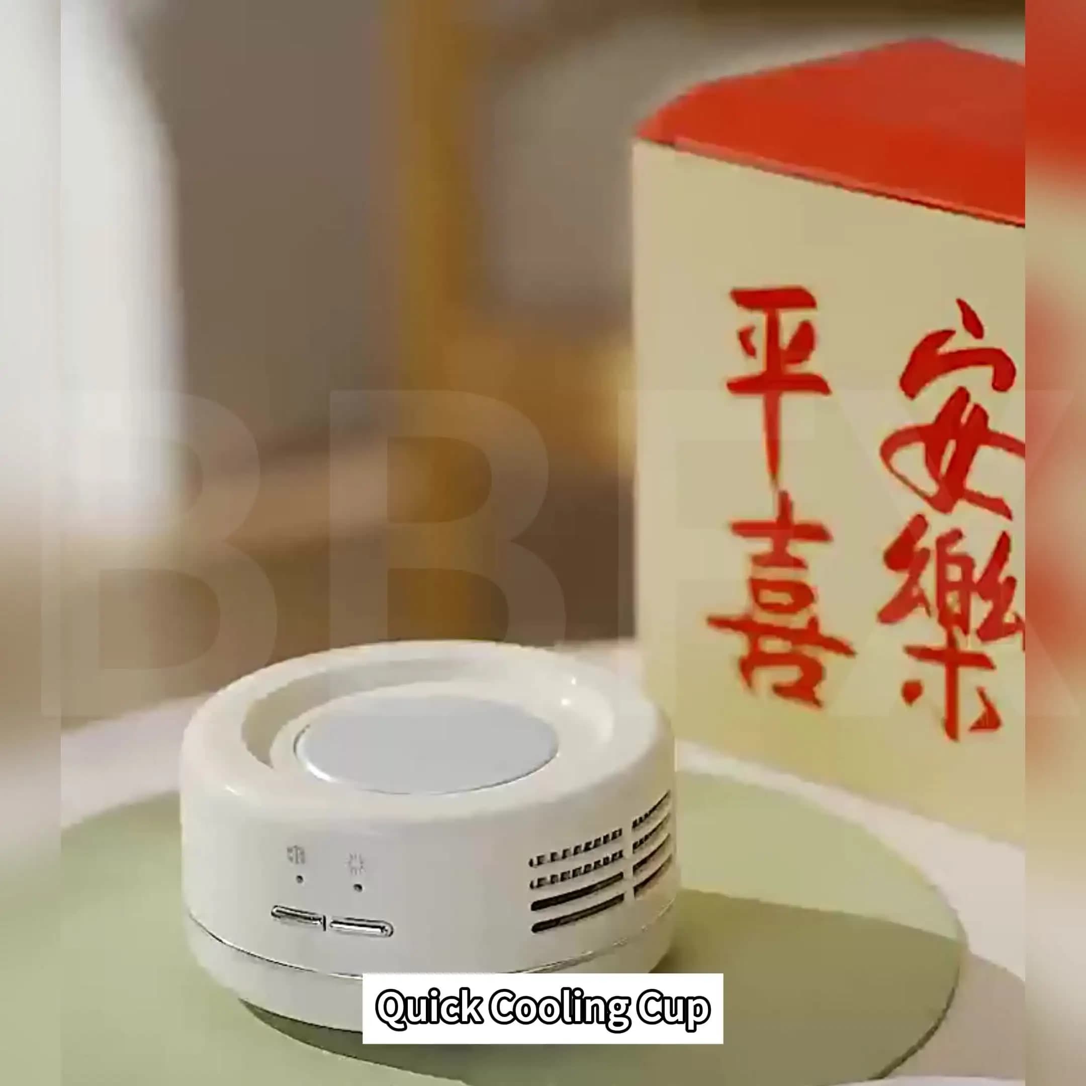 110V レトロスタイル電気カップ冷却加熱器 パーソナライズ飲料温度調節マグ ベース付き コーヒー紅茶ミルク用