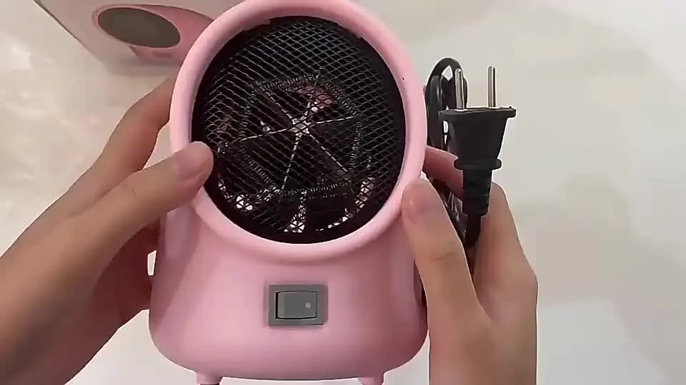 即熱式智能温調ヒーター 卓上ミニヒーター 家庭・寮用 省エネ電気ヒーター