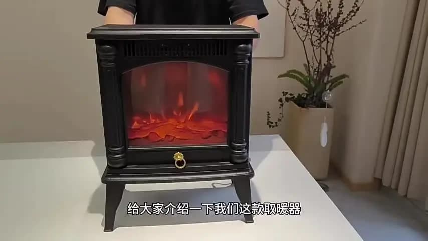 シミュレーションフレームヒーター 没入感のある暖かさ体験 家庭用ヒーター 民宿 冬 レトロ フレーム 省エネ 暖炉ヒーター