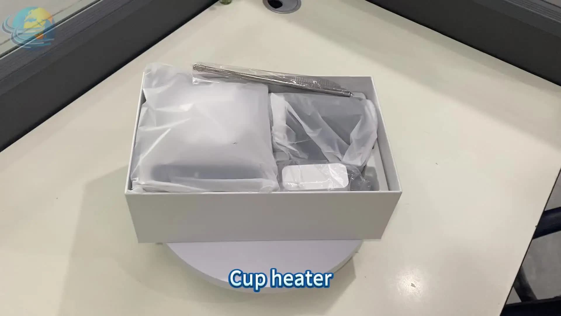 LEDディスプレイ付きデスクトップ電動ドリンク冷却加熱パッド ミルクティー ビール オフィス 家庭用 高速飲料冷却加熱器