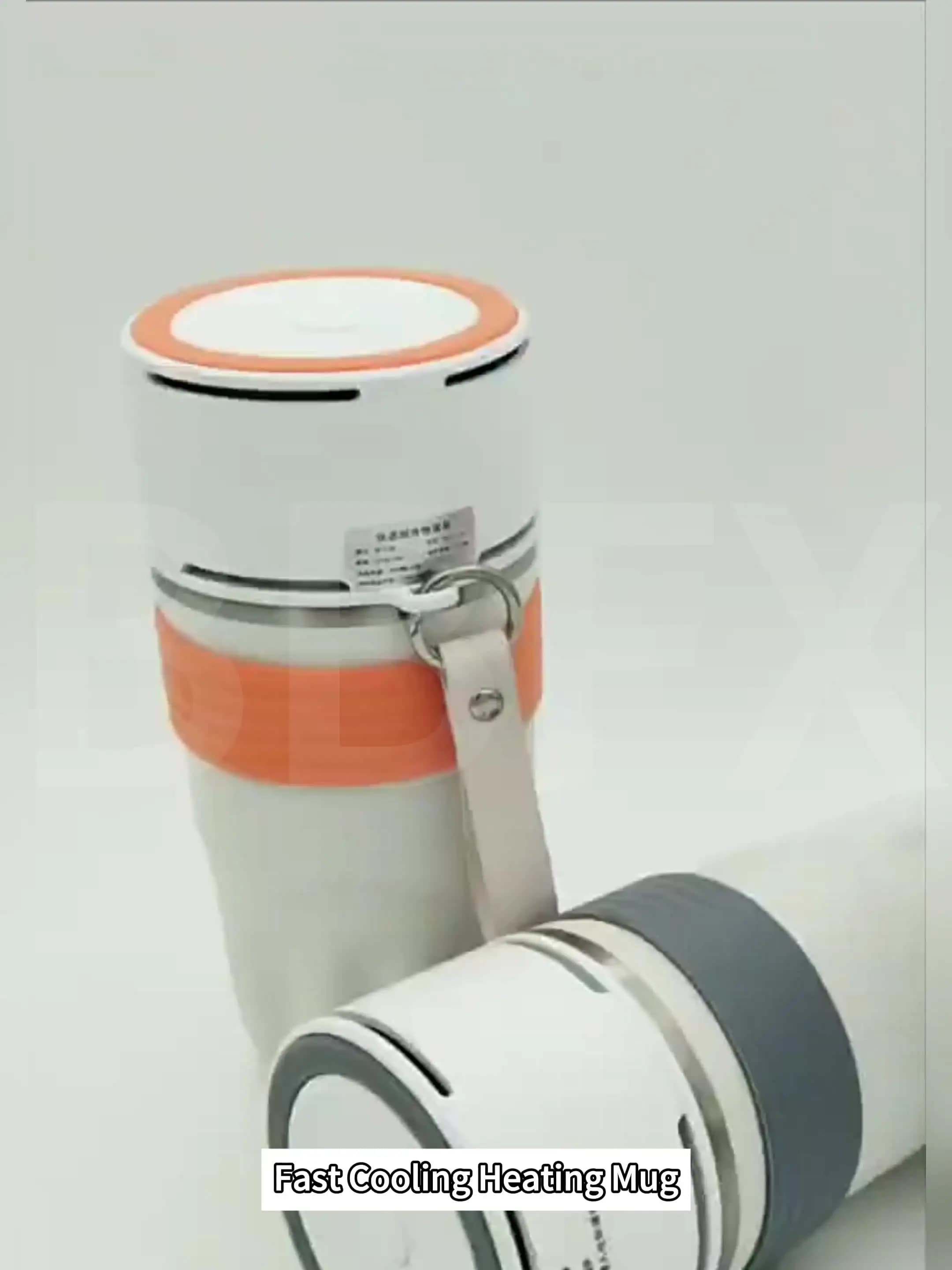 急速冷却カップ 加熱保温 ポータブル アウトドア USB 車載用 冷却カップ 恒温カップ