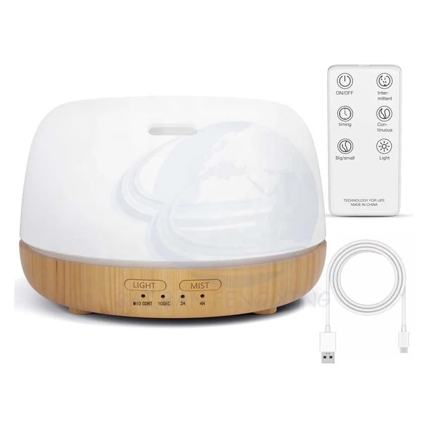 Hot Sale Mini Wood Grain Humidifier Bedroom Silent Aromatherapy Diffuser Small Essential Oil Diffuser