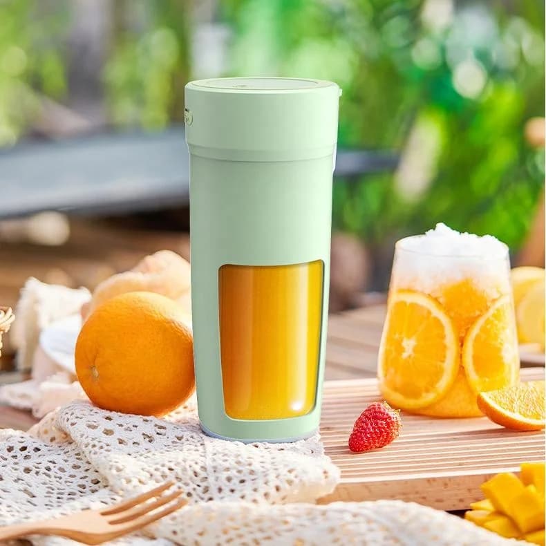 Long-lasting Life Large-capacity Juicer Wireless Charging Portable High-horsepower Juicer Six-blade Ice Fruit Juicing Cup