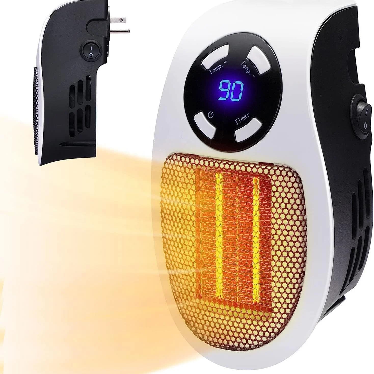 Display Temperature Visualization Heater Mini Intelligent Heat Fan Winter Quick Heat Electric Heater Office Intelligent Heater