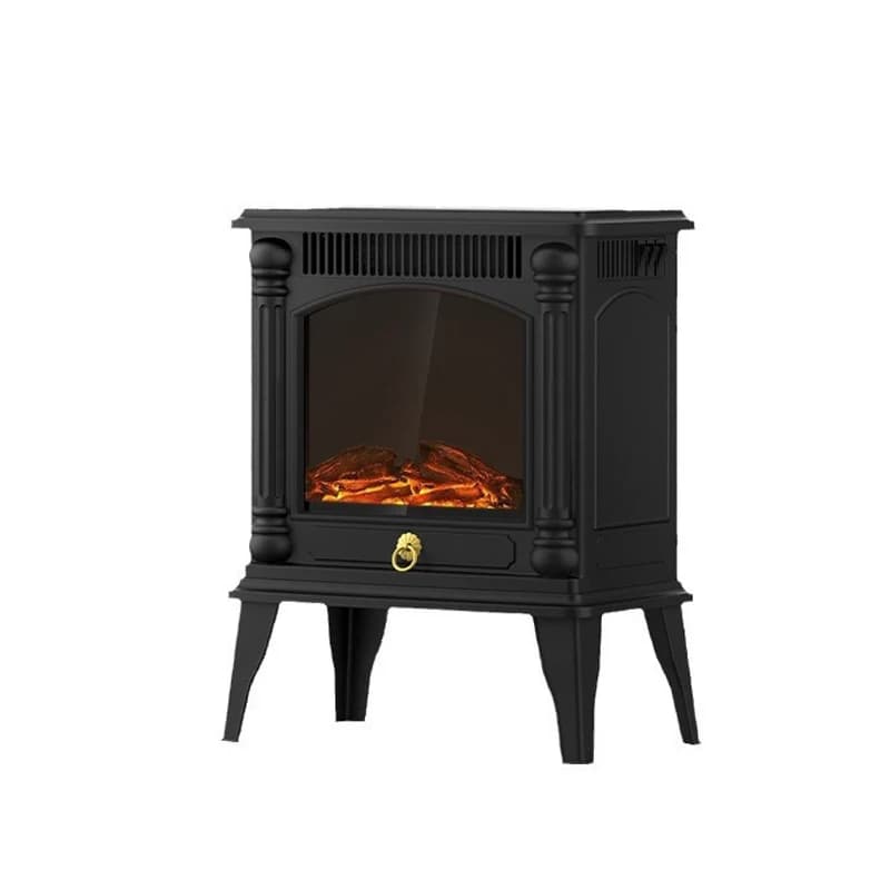 Simulation Flame Heater Immersive Warm Experience Home Heater B&B Winter Retro Flame Energy Saving Fireplace Heater