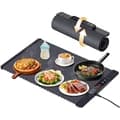 柔軟な巻き取り可能なシリコン食品ウォーマー スマートホーム パーティー 多機能 折りたたみ式 食品ウォーマー 加熱保温 食品配膳ボード