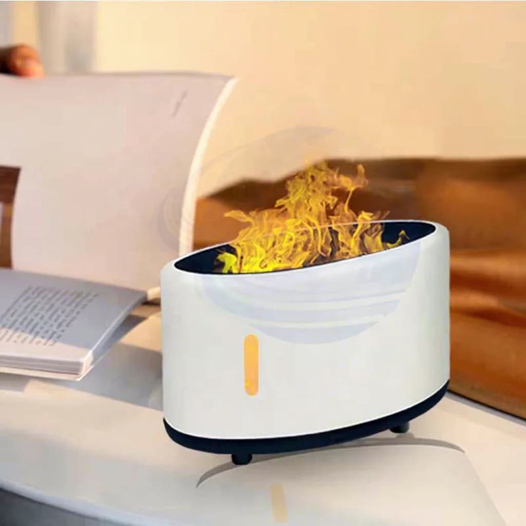 ミュージック加湿器 USB対応火山型ディフューザー加湿器 スマート精油アロマテラピーマシン