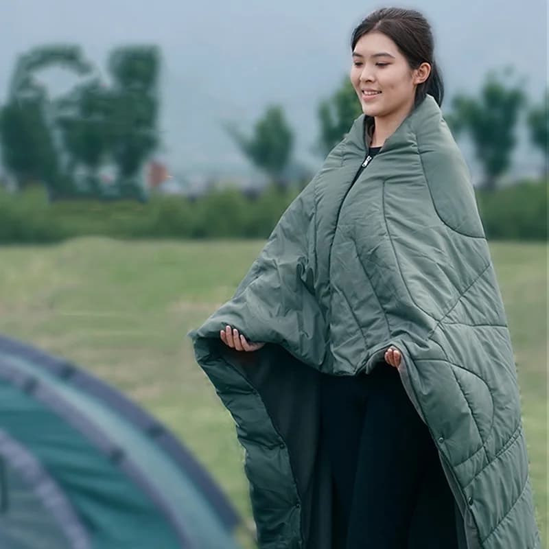 Outdoor Graphene Electric Heating Blanket Shawl 5V Low-Voltage Electric Heating USB Power Bank Heating Blanket