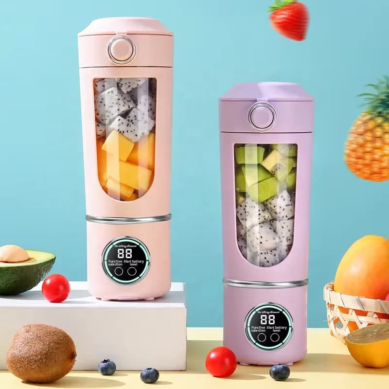 Large Capacity High-end Intelligent Juicer Portable Automatic Juice Cup Home Juice Cup Outdoor Walking Cup Easy to Clean