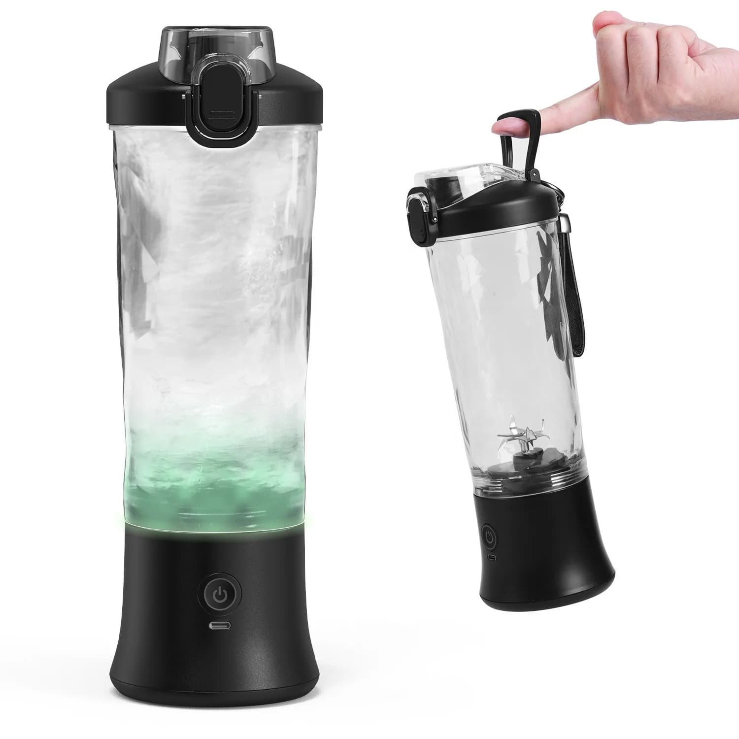 New Portable Juice Extractor Large Capacity Multifunctional Electric Juice Extractor Cup Sports Fitness Blender Cup