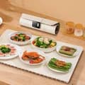 家庭用高速加熱暖房パッド 巻いて折りたためるホットプレート タイマー保温可能 小型暖房プレート