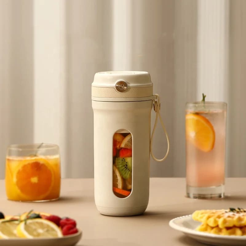 New Easy to Operate Juicing Cup Small Portable USB Juicer Electric Mini Multi-function Juicer Rechargeable Kitchen Cooking