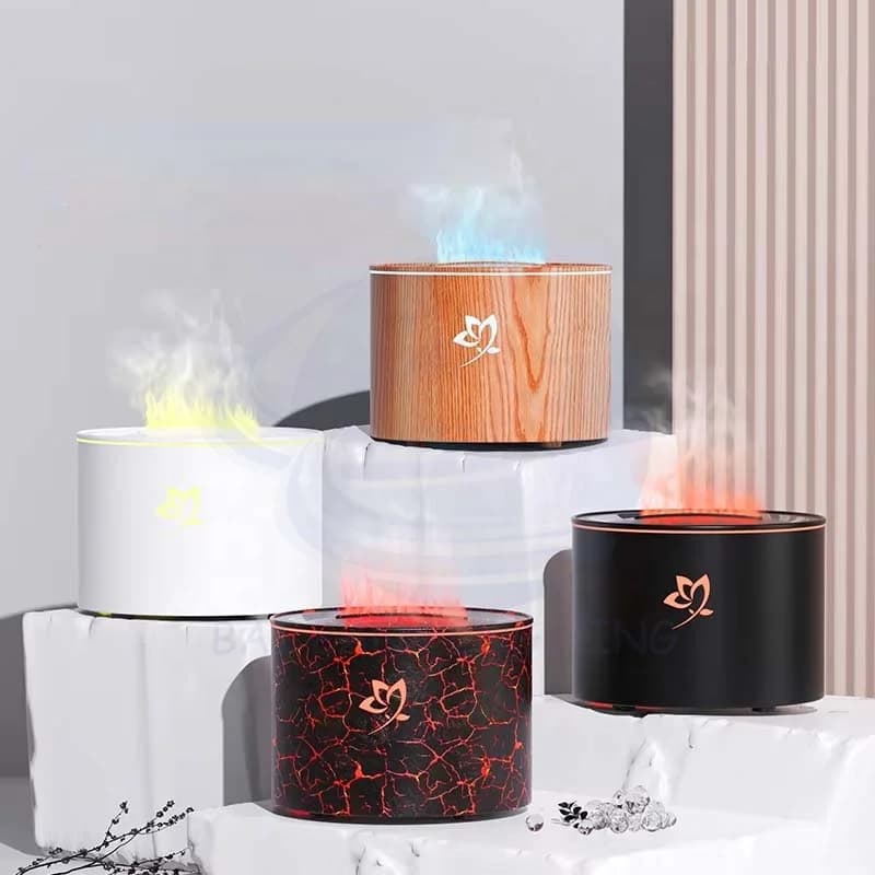 自動噴霧アロマテラピー機 デスクトップ炎加湿器 ホーム用/aroma machine