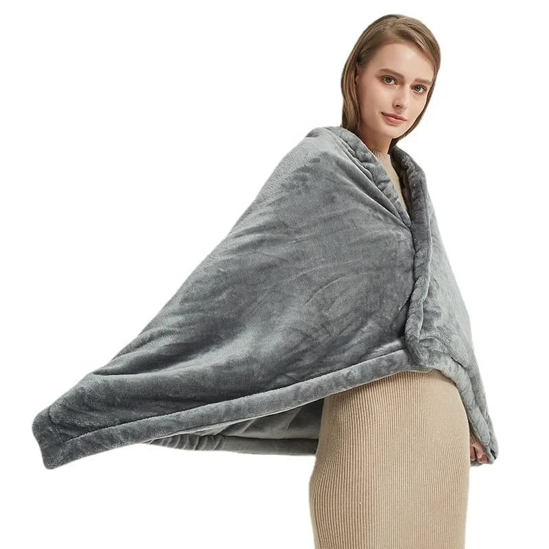 Electric Blanket for Winter Heated Blanket for Shoulder and Neck Heated Shawl Office Nap Warmer Cold-Protection Cape